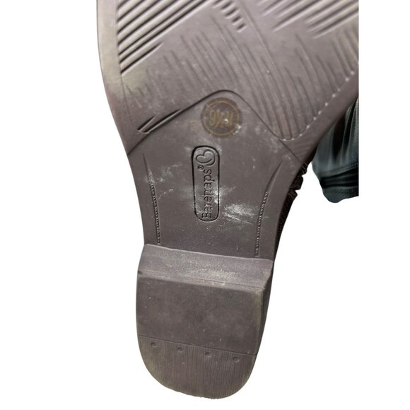 Baretraps Stevie Bootie Ankle Boots Womens Sz 9.5 Dark Brown Zip sides - Picture 15 of 16